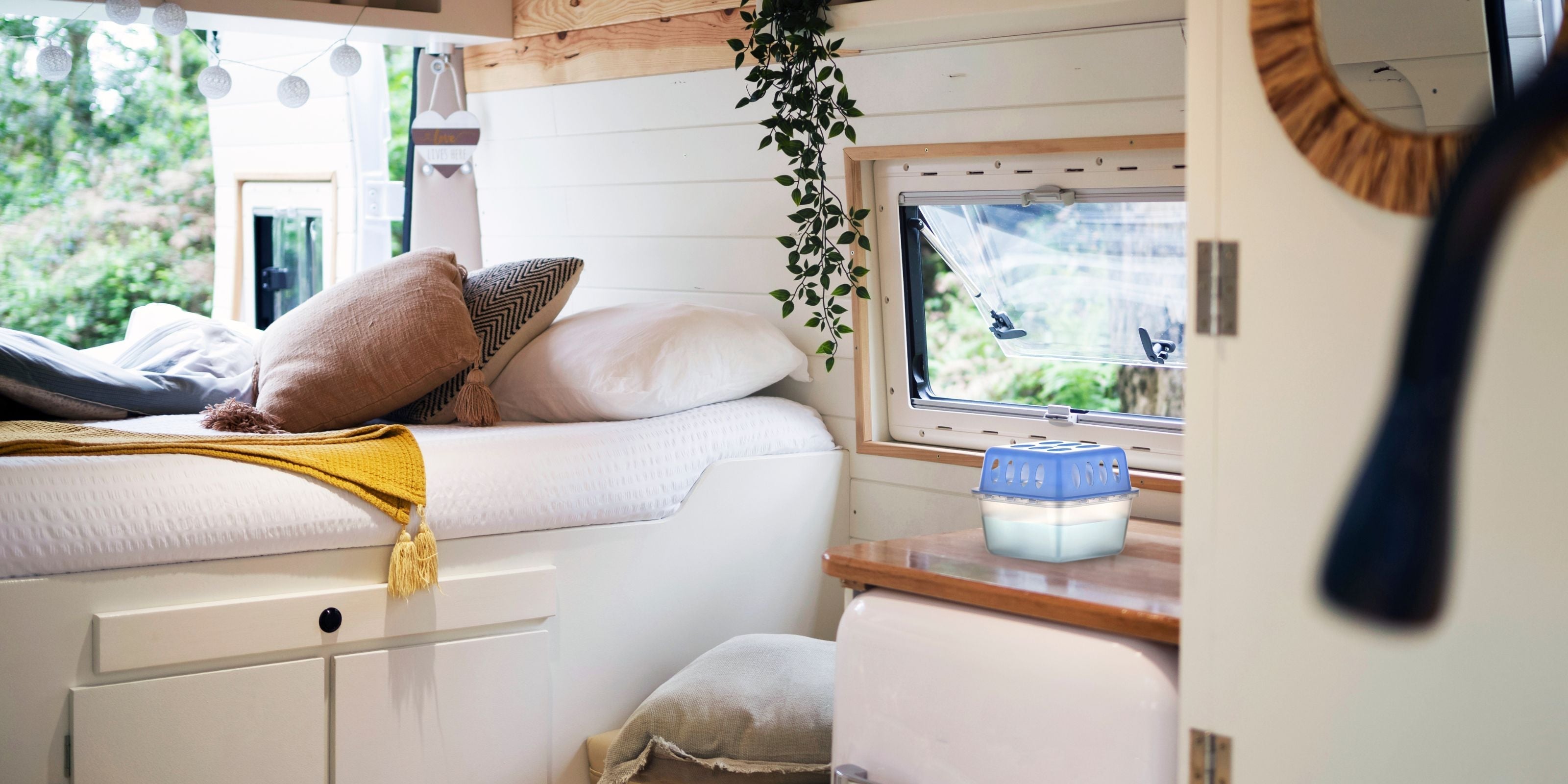 Wie funktioniert ein Luftentfeuchter mit Calciumchlorid?